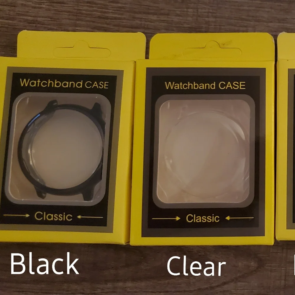 (4) Samsung Galaxy Active Watch Screen Covers